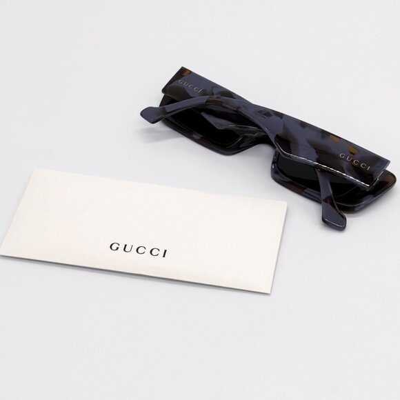 NEW GUCCI GG1331S 006 UNISEX GREY HAVANA BROWN SUNGLASSES GUCCI - Picture 12 of 15